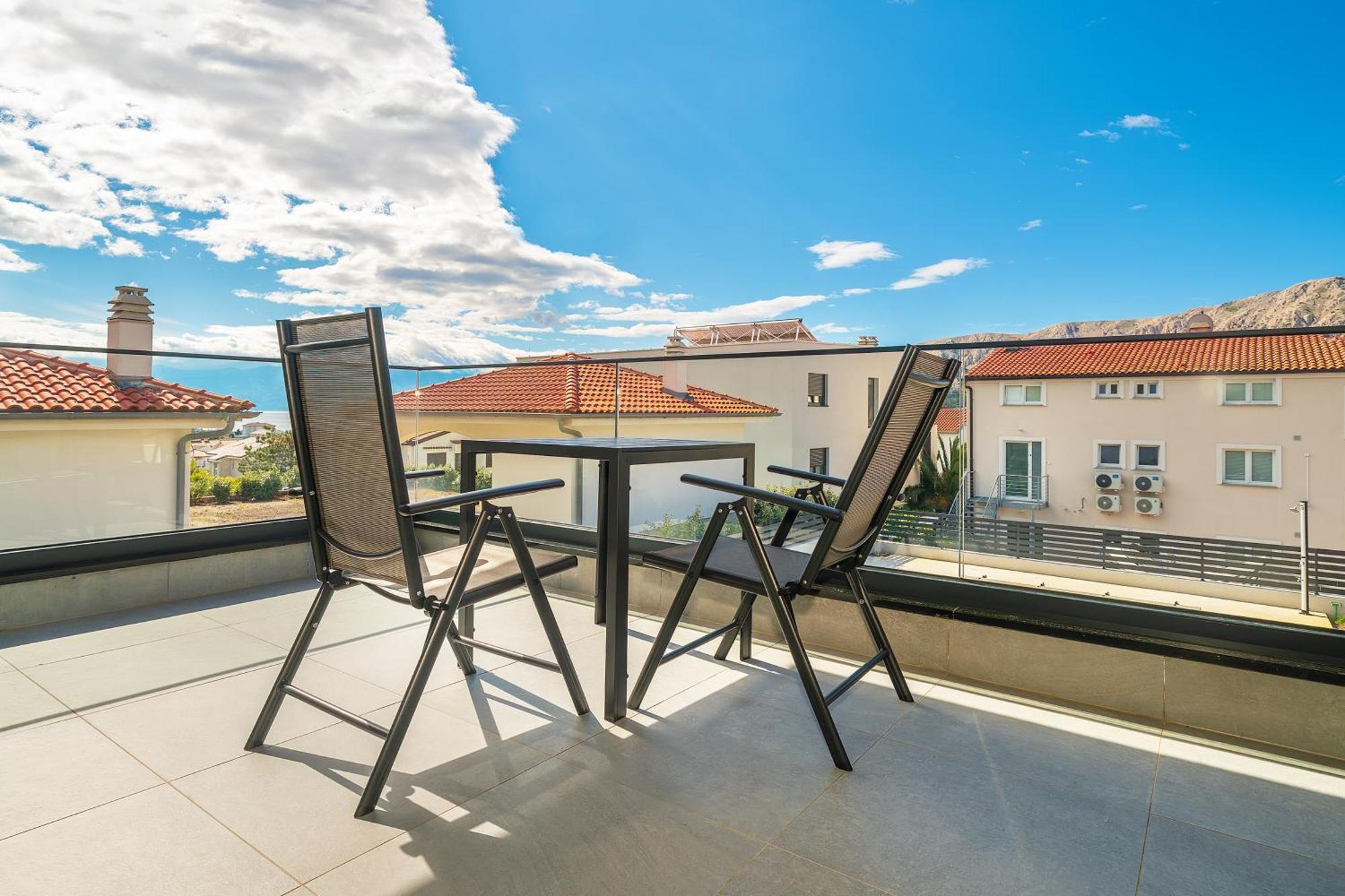 Poolside Apartments Anabella Baška Buitenkant foto
