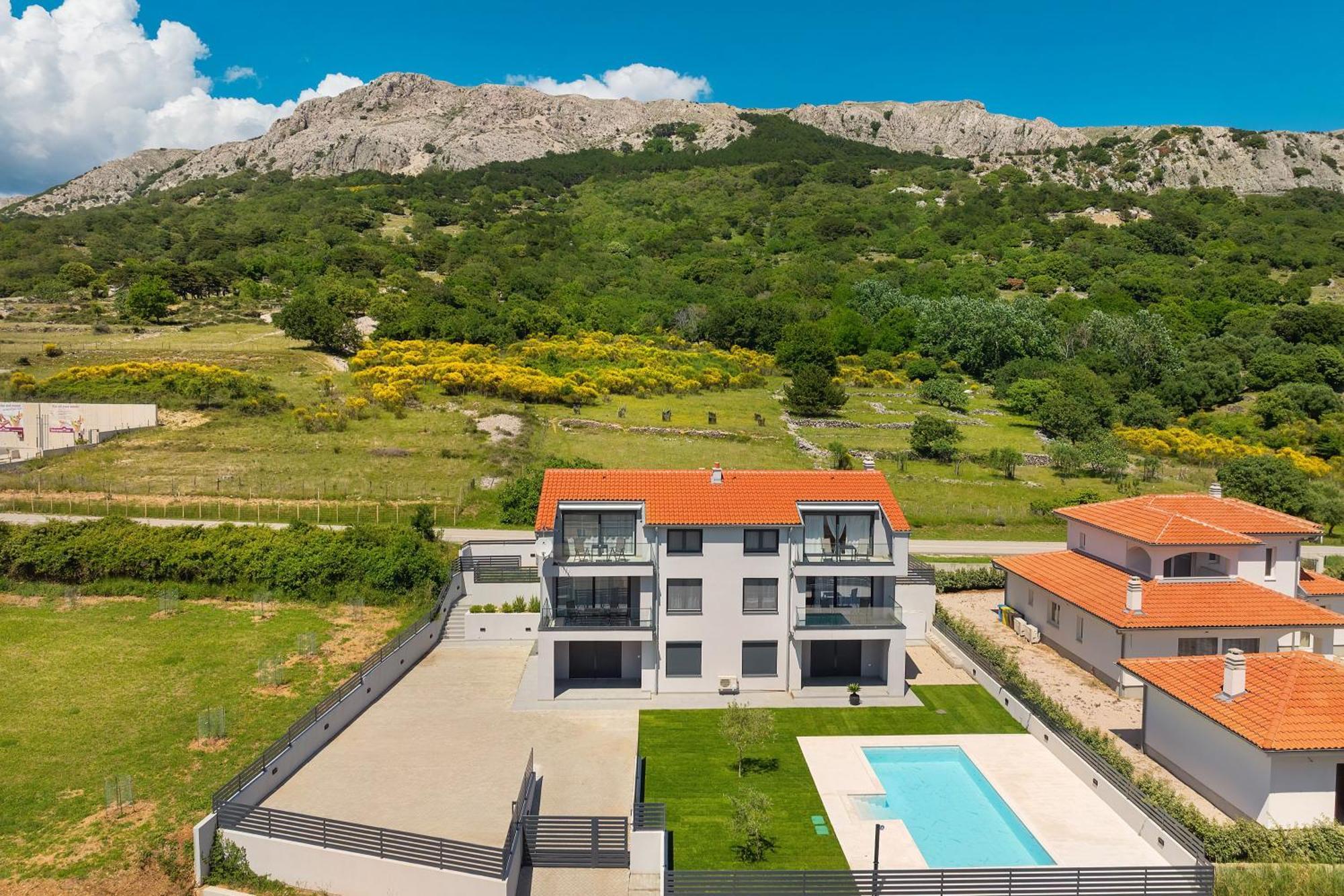 Poolside Apartments Anabella Baška Buitenkant foto