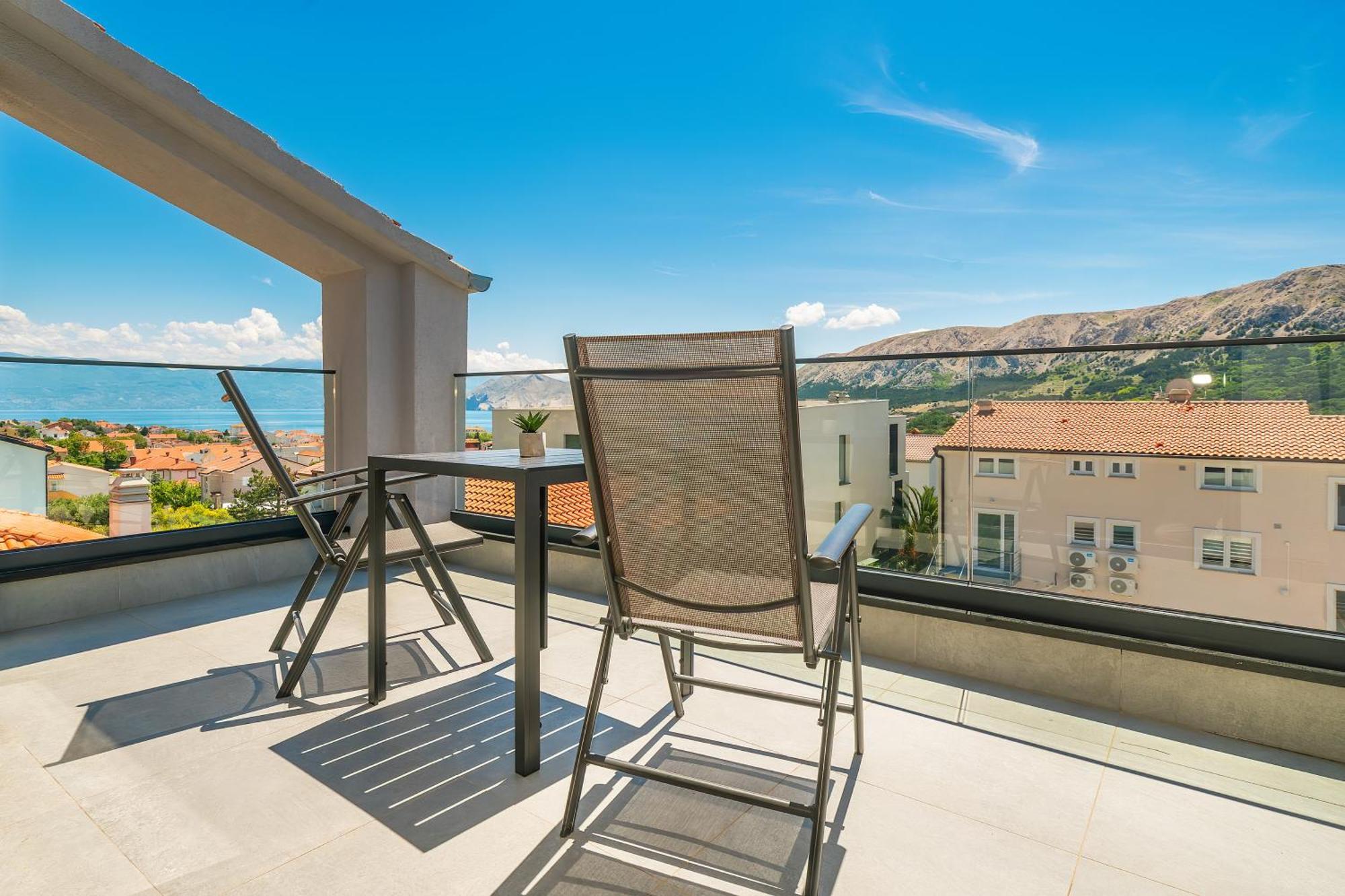 Poolside Apartments Anabella Baška Buitenkant foto